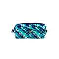 Water Color Turquoise Tie Dye Pencil Case