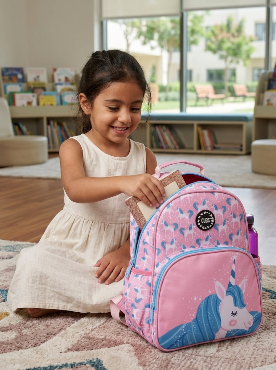 Magical Blue Unicorn Backpack