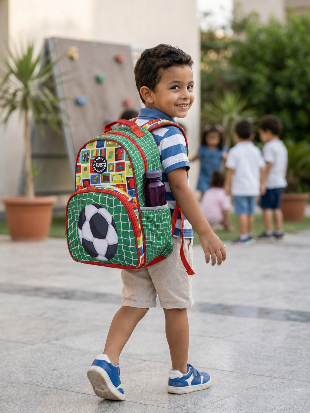 Serious Footballer Backpack