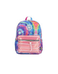 Blue and Purple tie dye High School Backpack