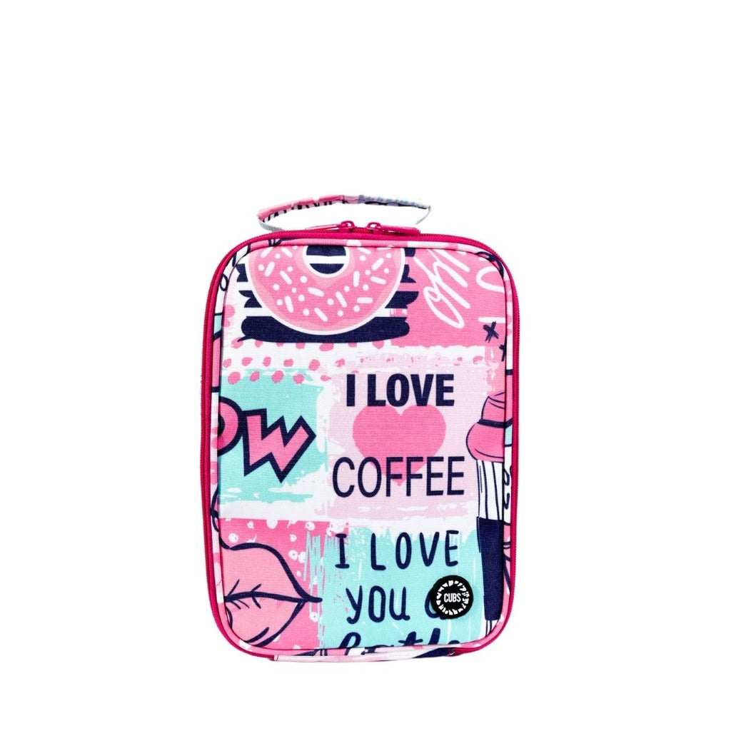 Coffee & Latte Big & Basic Lunch Bag