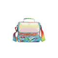 Green and Yellow tie dye High School Lunch Bag