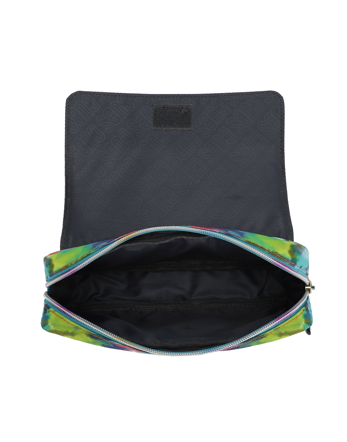 Green and Yellow tie dye High School Pencil Case