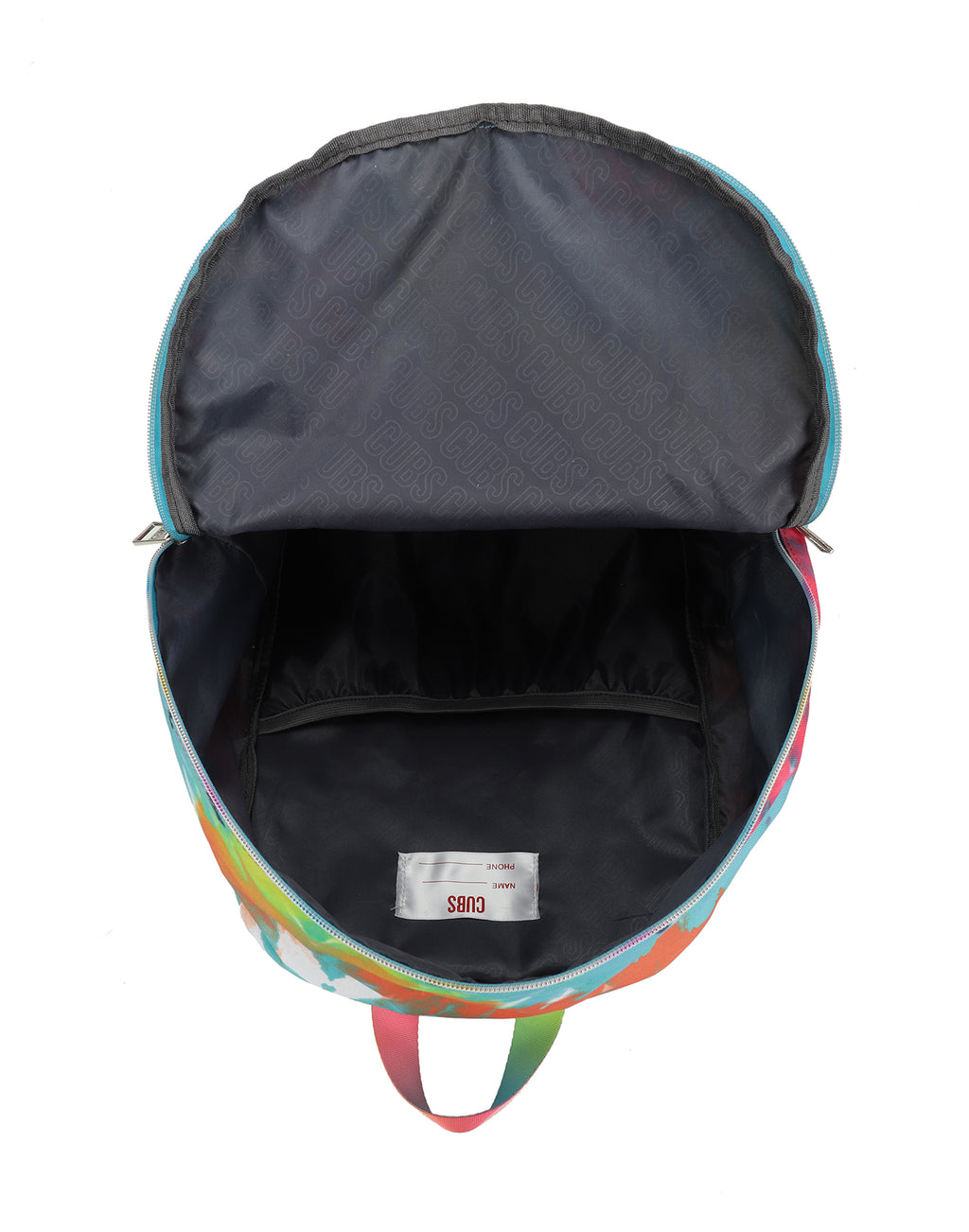 Green and Yellow tie dye  High School Backpack