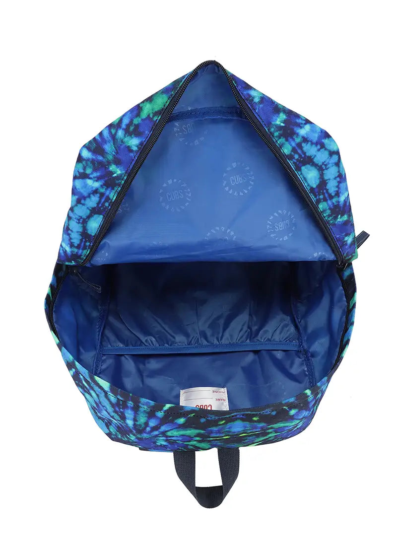 Deep Blue Tie Dye Junior Student Backpack
