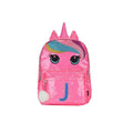 Cute Hot Pink Unicorn sequin Letter J