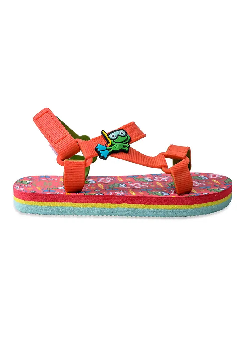 صندل مفتوح للأولاد الصغار للغطس Frog