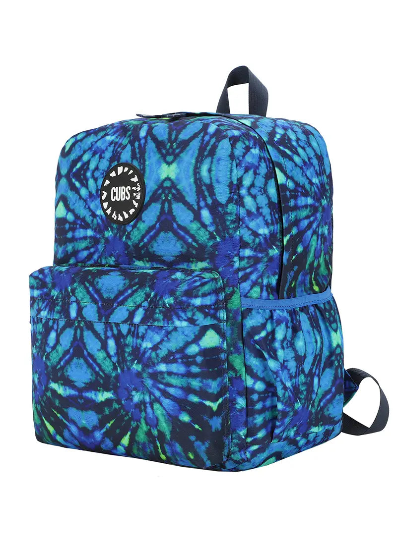Deep Blue Tie Dye Junior Student Backpack