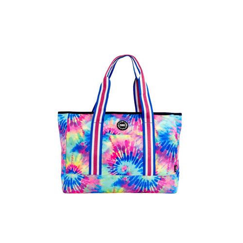 Colorful Tie Dye Pink & Turqoise