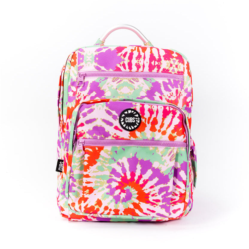 Very Happy Tie Dye Senior Student Backpack