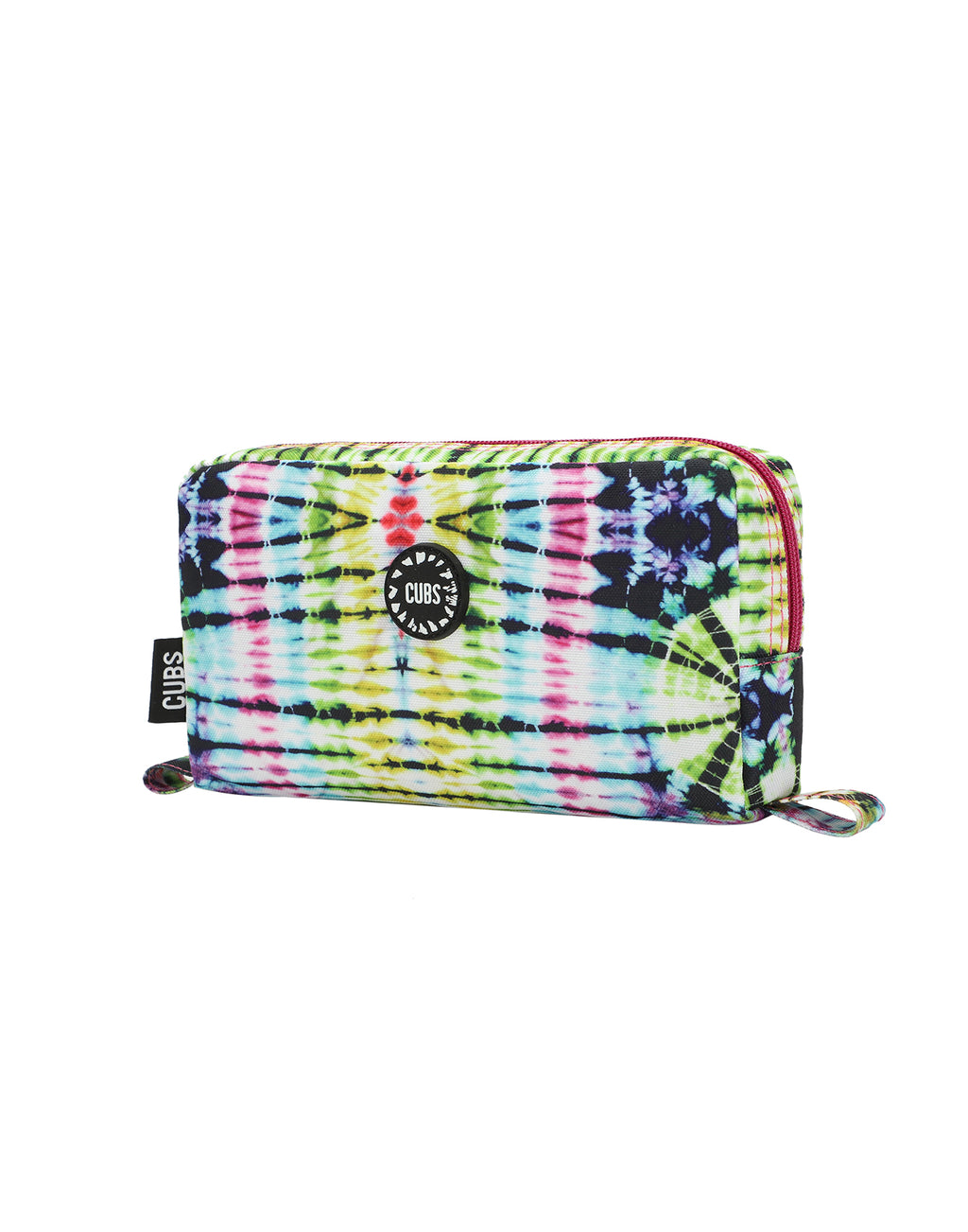 Tie Dye Swirls in Black Pencil Case