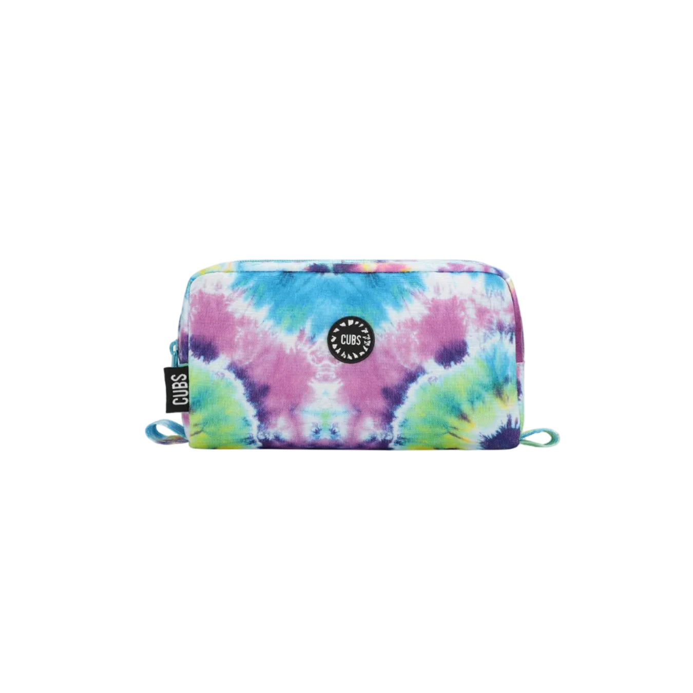 Tie Dye Purple and Turquoise Pencil Case