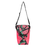 Red & Black Watermelons 12 Cans Cooler Bag