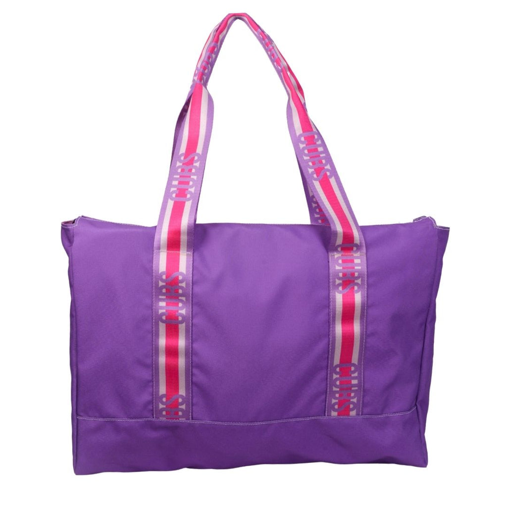 Purple Plain & Tie Dye women Double Face tote bag