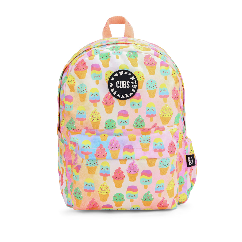 Smiling ice cream Junior Student BackPack