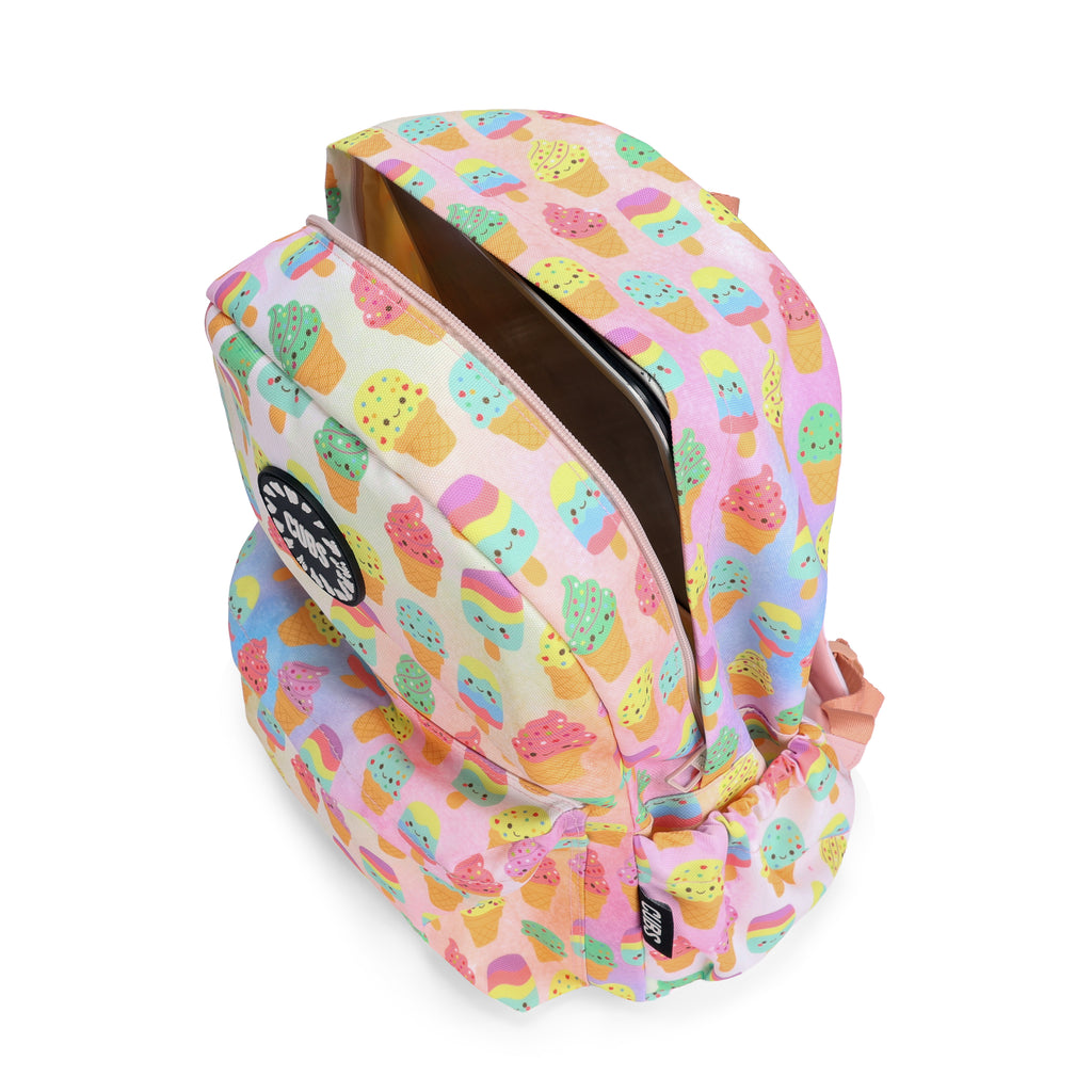 Smiling ice cream Junior Student BackPack