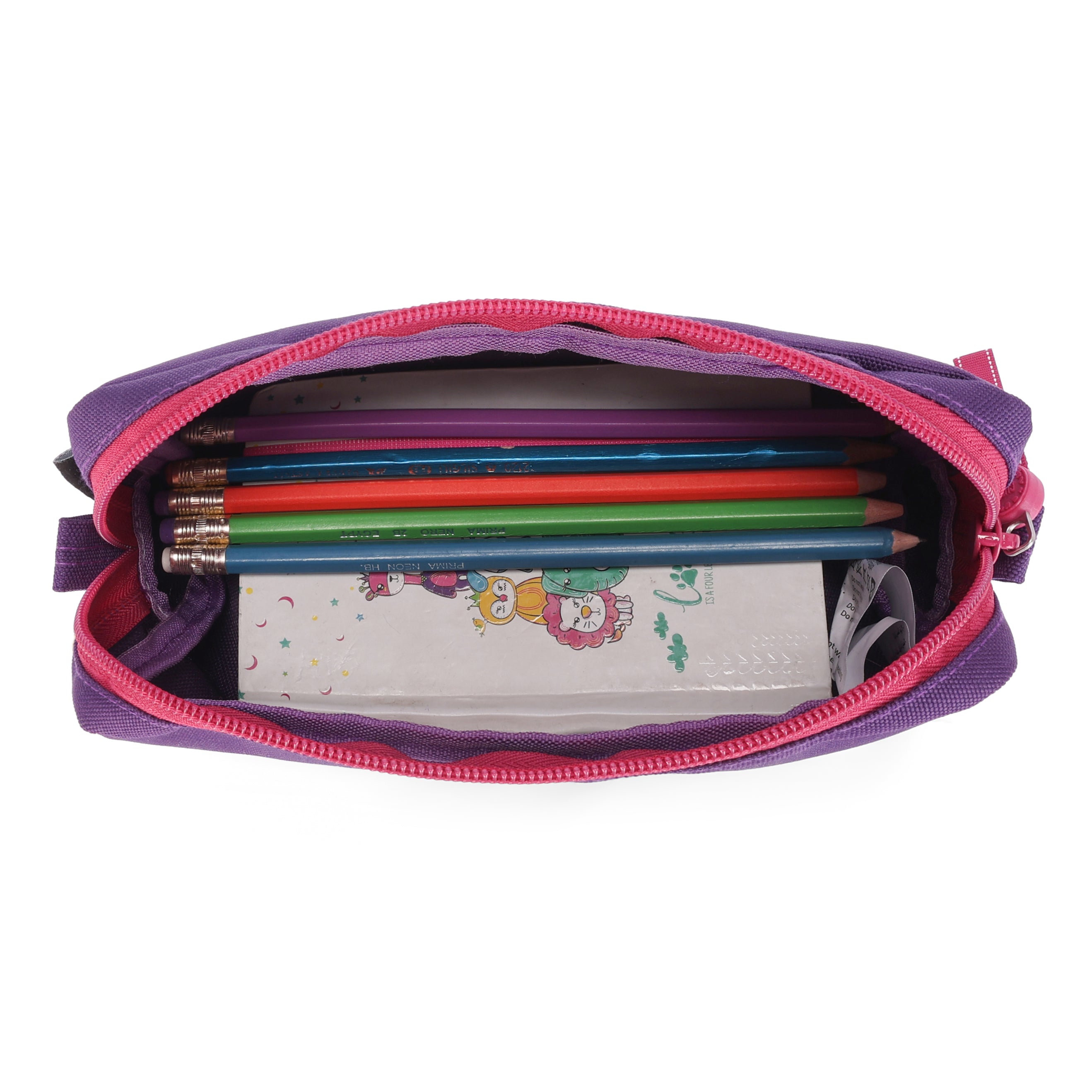 purple Senior Pencil case