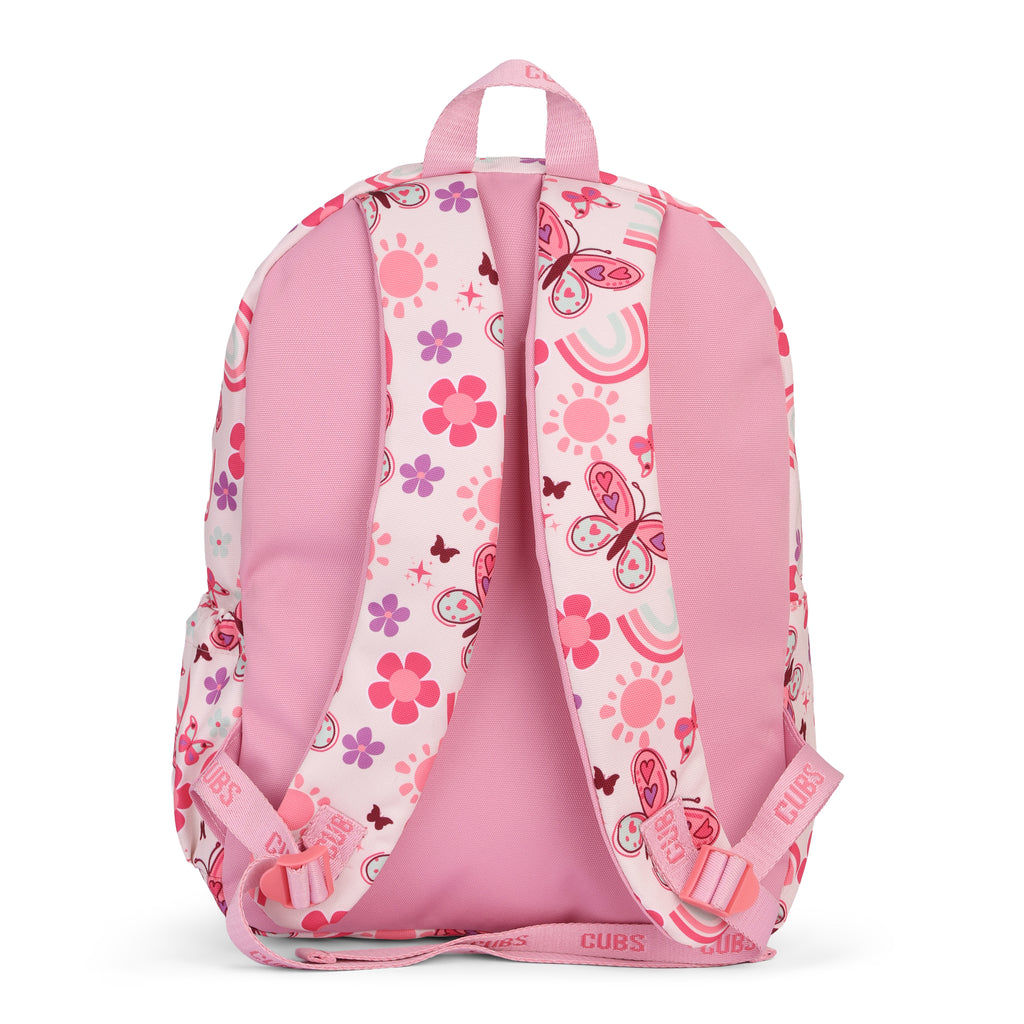 Flowers &Rainbows Junior Student Backpack