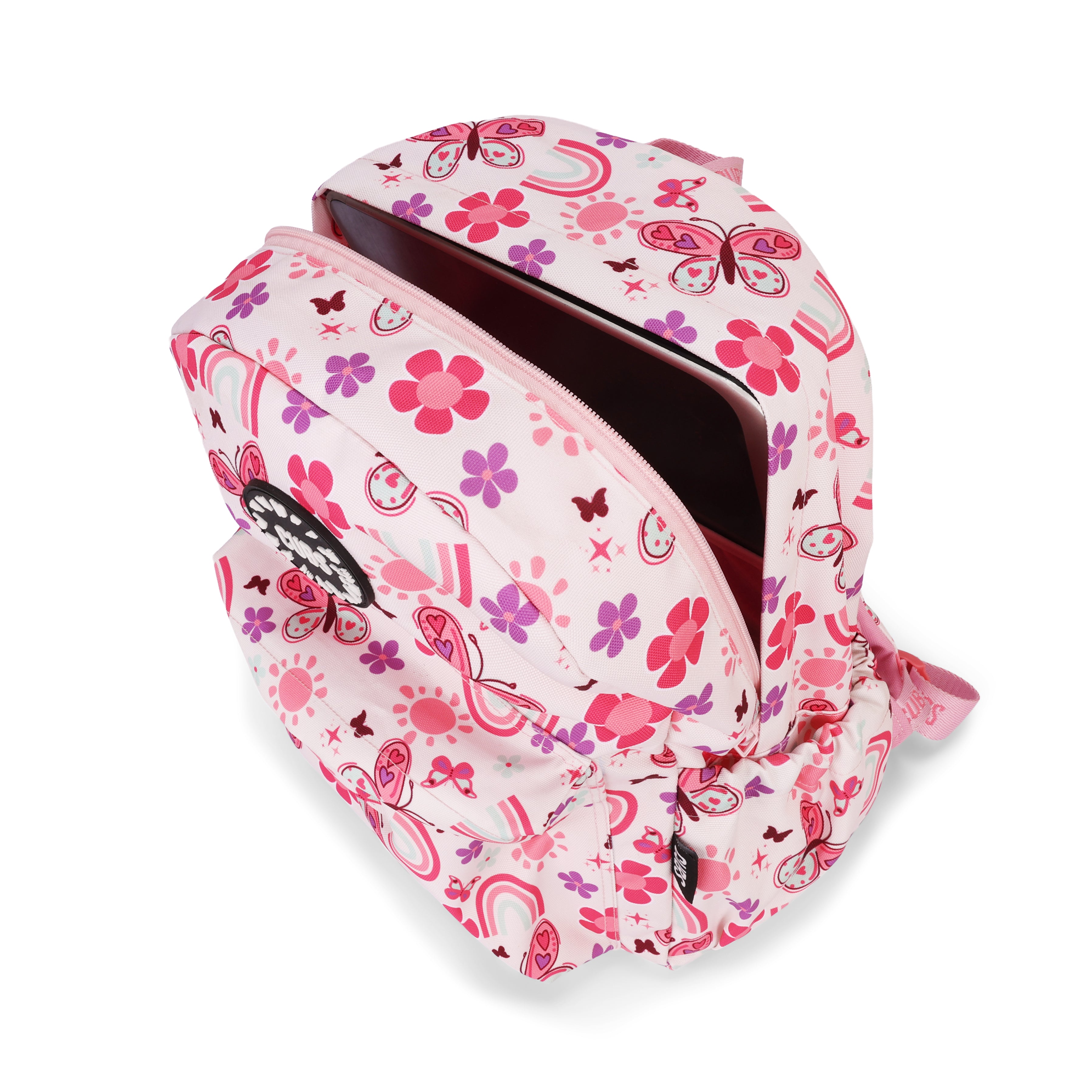 Flowers &Rainbows Junior Student Backpack