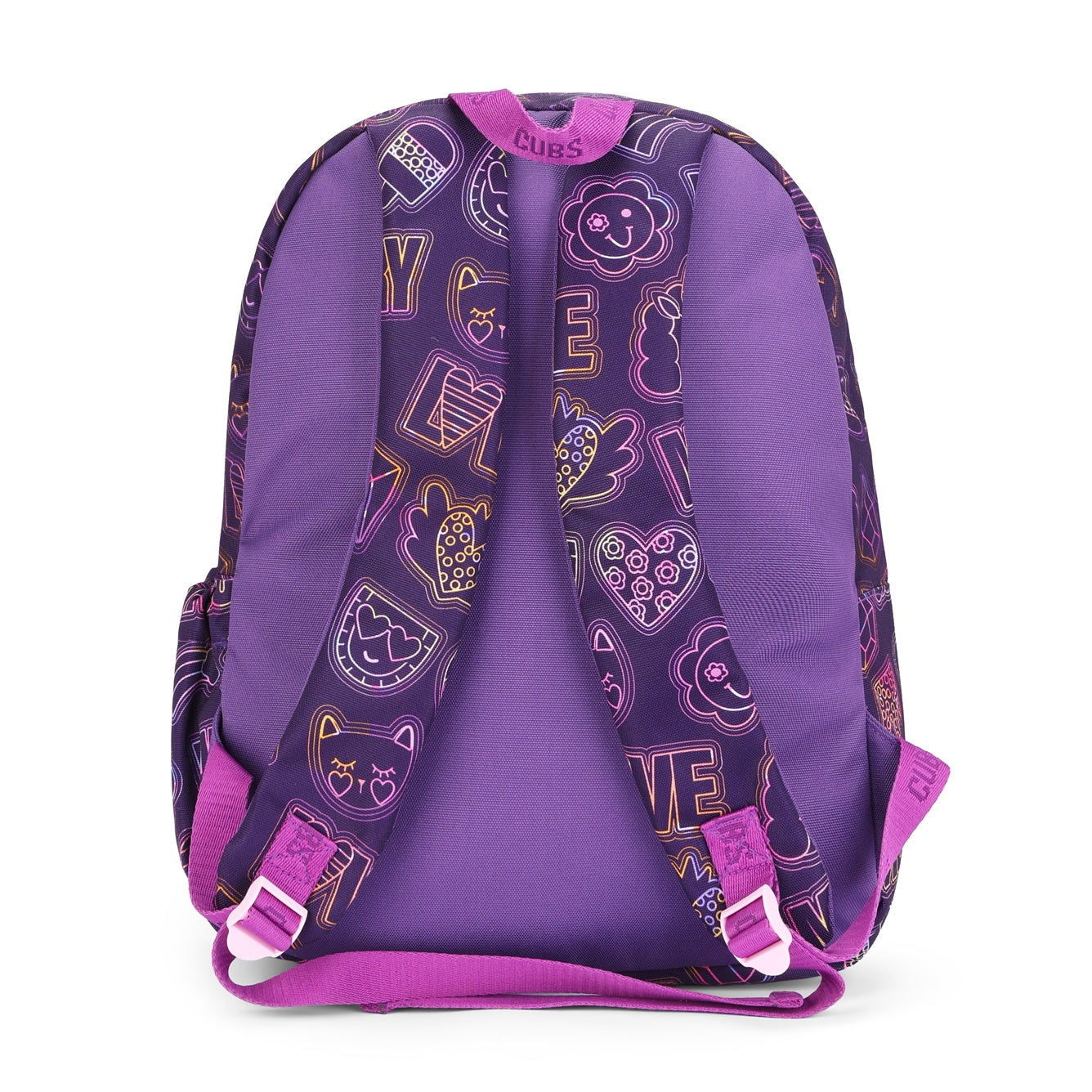 Doodle Purple Junior Student BackPack