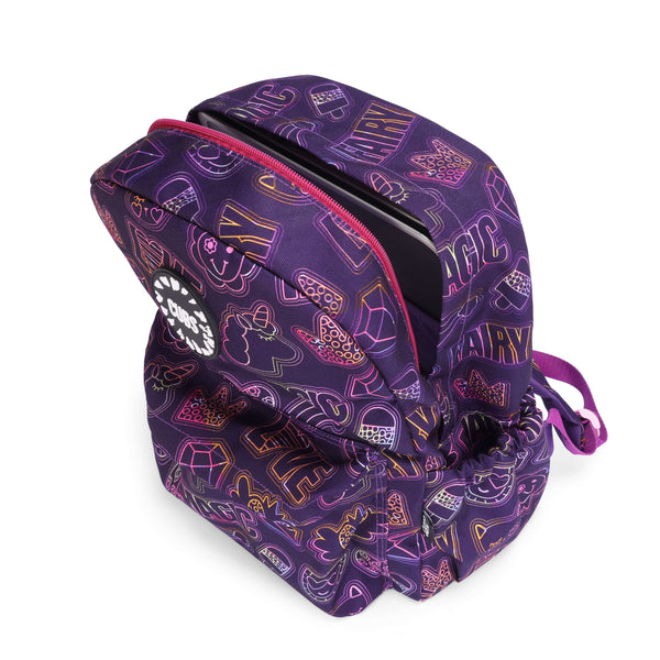 Doodle Purple Junior Student BackPack
