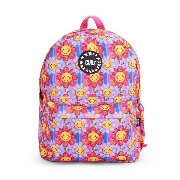Purple Sunflowers Junior Student BackPack