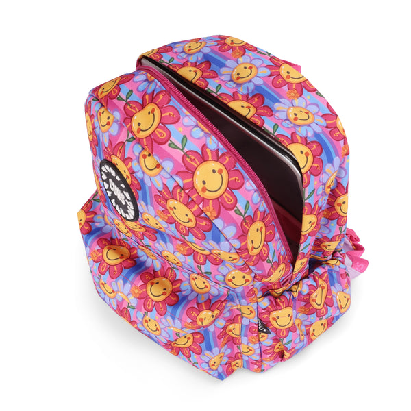 Purple Sunflowers Junior Student BackPack