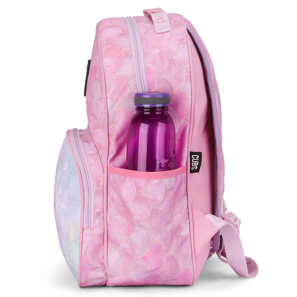 Mermaid Purple Hair Backpack