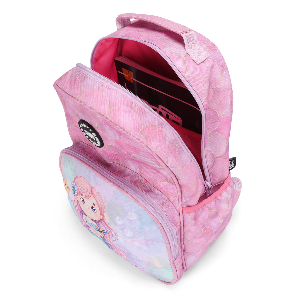 Mermaid Purple Hair Backpack