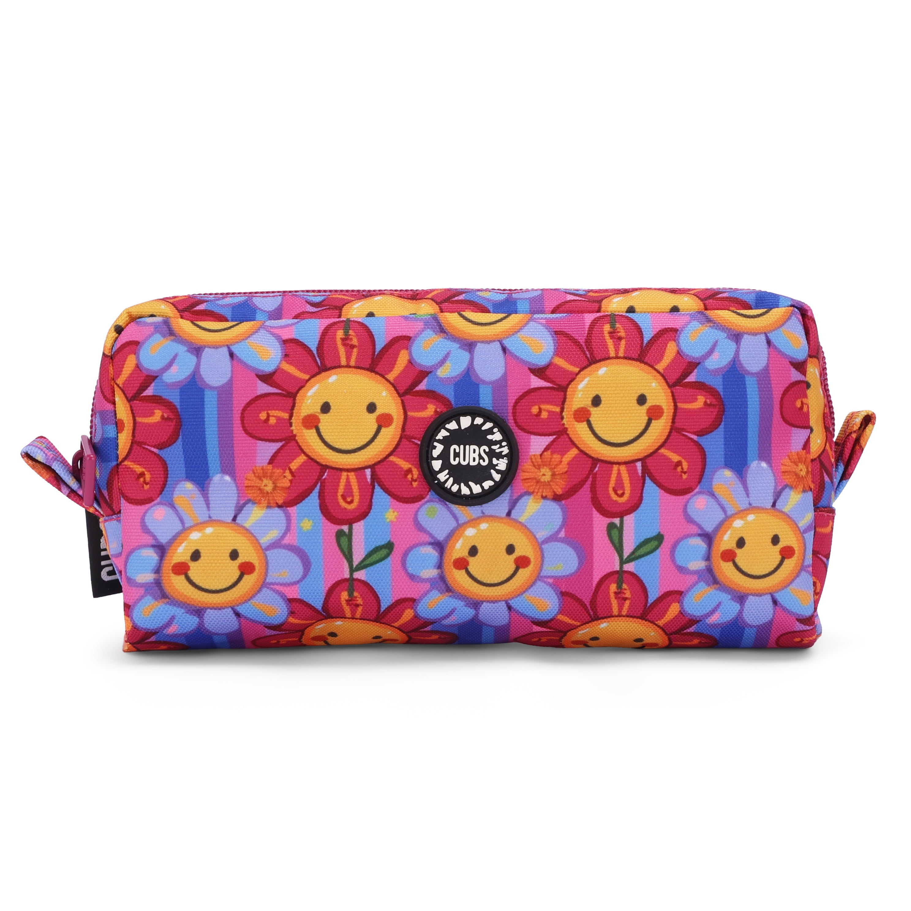 Purple Sunflowers Junior Student Pencil case