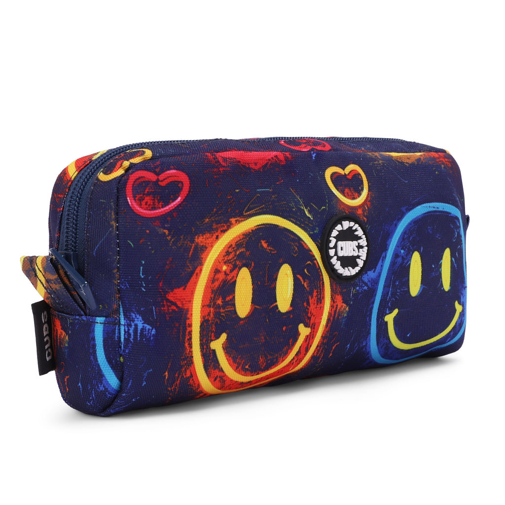 Neon Smiles Junior Student Pencil case