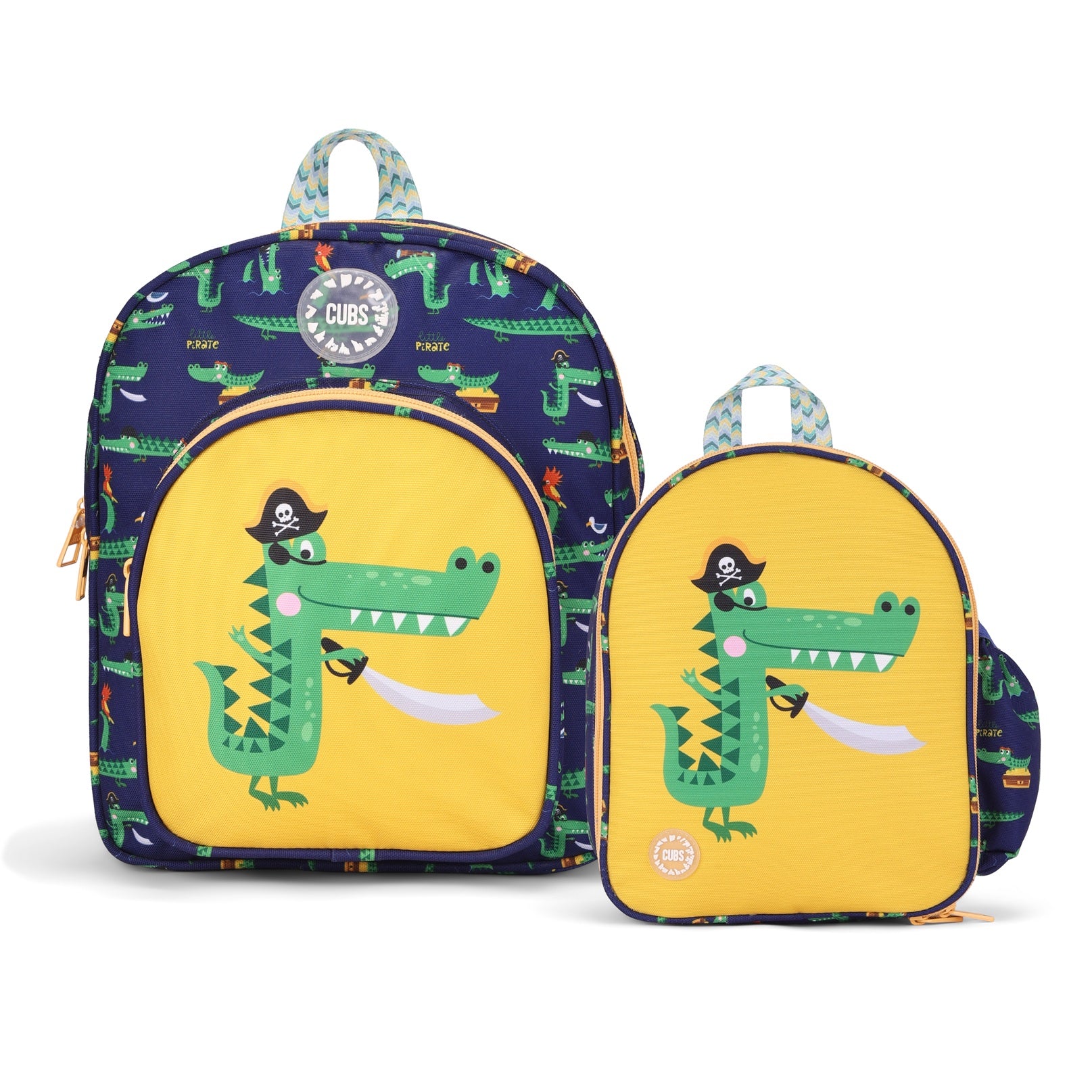 Pirate Croc Nursery Lunch Backpack