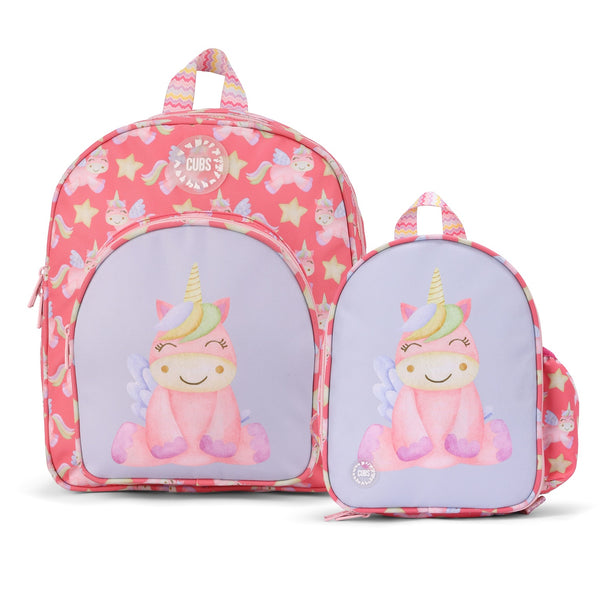 Unicorn Angel Nursery Lunch Backpack