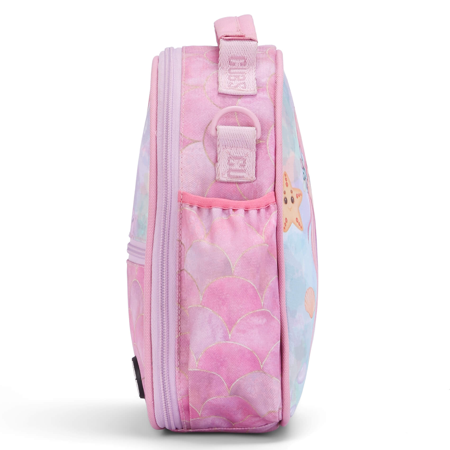Mermaid Purple Hair Lunch Backpack