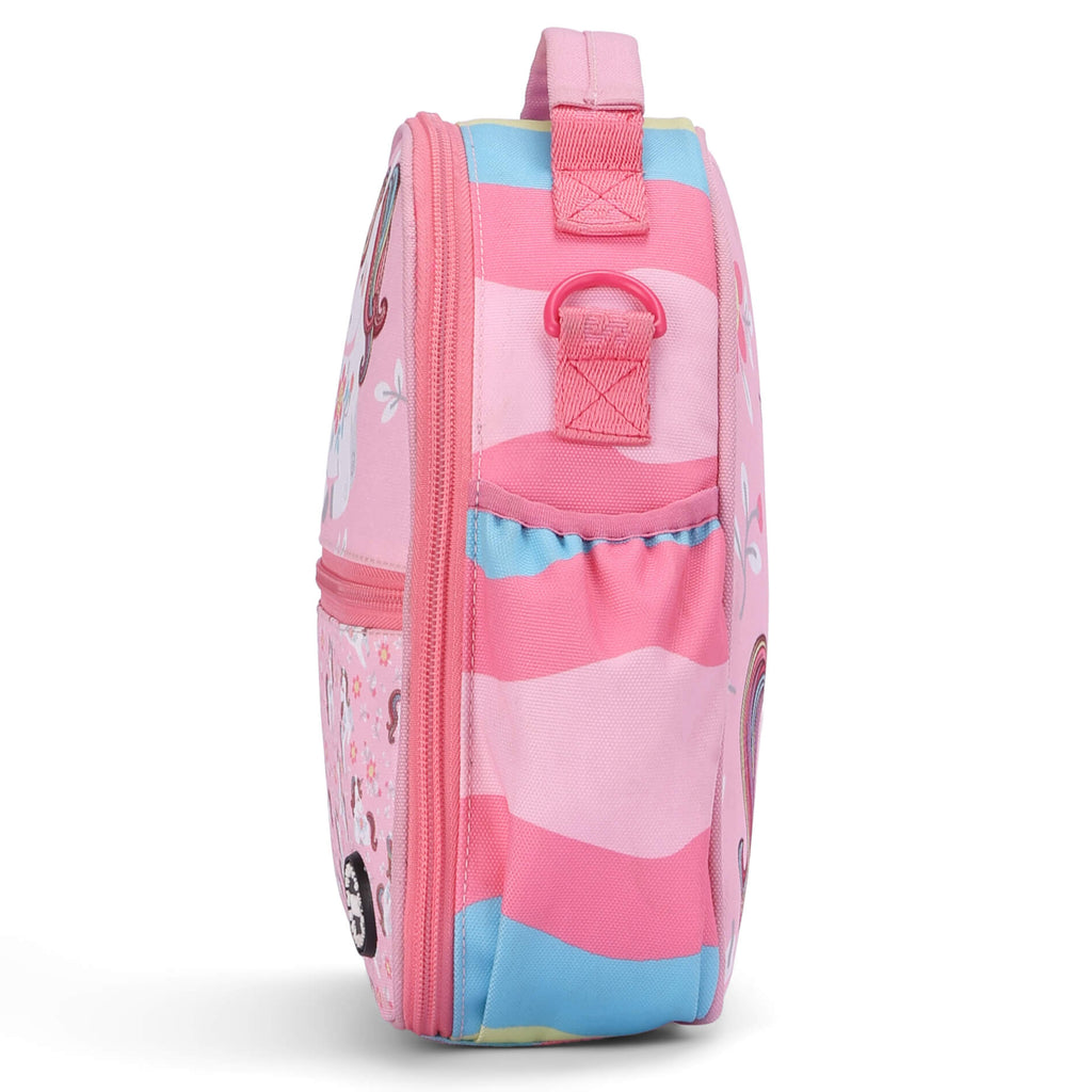 Flowers & Unicorns Lunch Bag
