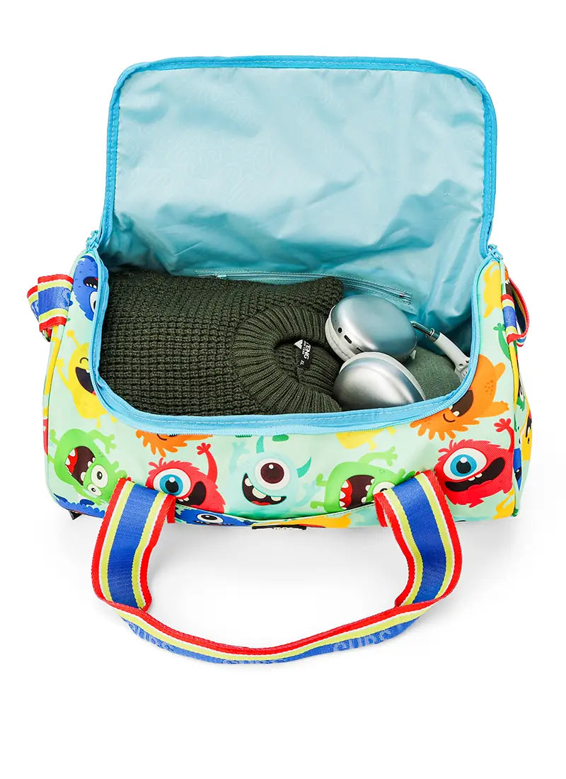 Crazy Monsters Medium Duffel Bag