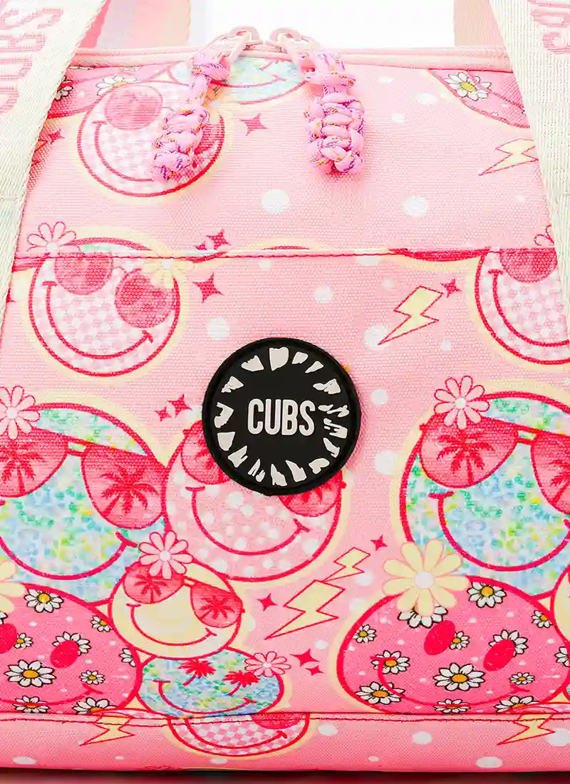 Smiley Faces Medium Duffel Bag