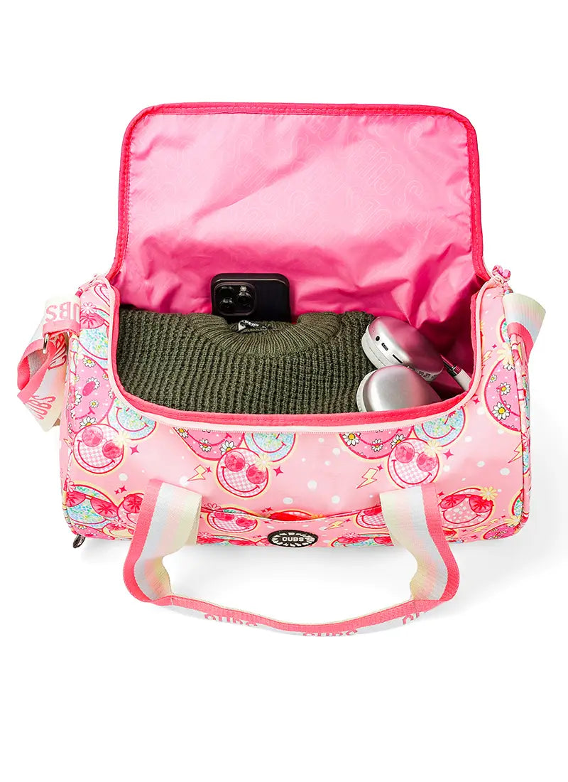 Smiley Faces Medium Duffel Bag