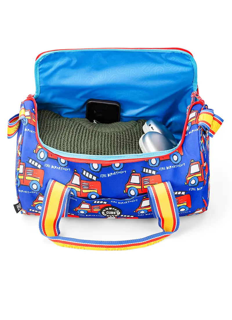 Fire Truck Medium Duffel Bag