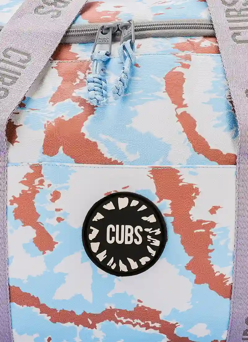 Baby Blue Tie Dye Weekender Duffel Bag