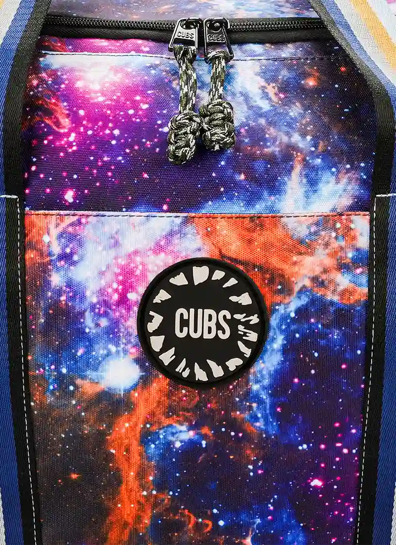 Purple Galaxy Weekender Duffel Bag