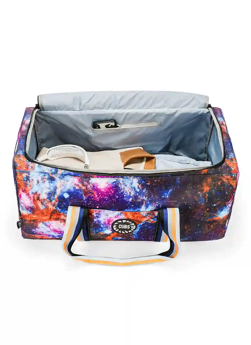 Purple Galaxy Weekender Duffel Bag