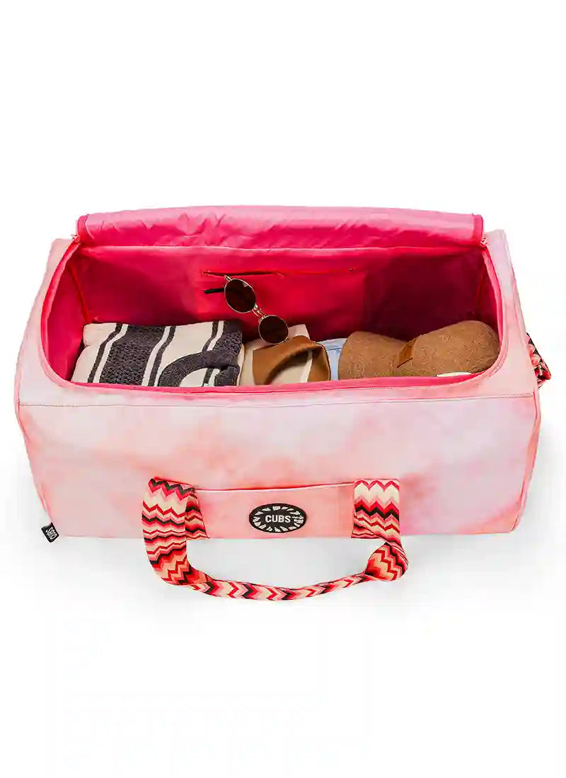 Pink Clouds Weekender Duffel Bag