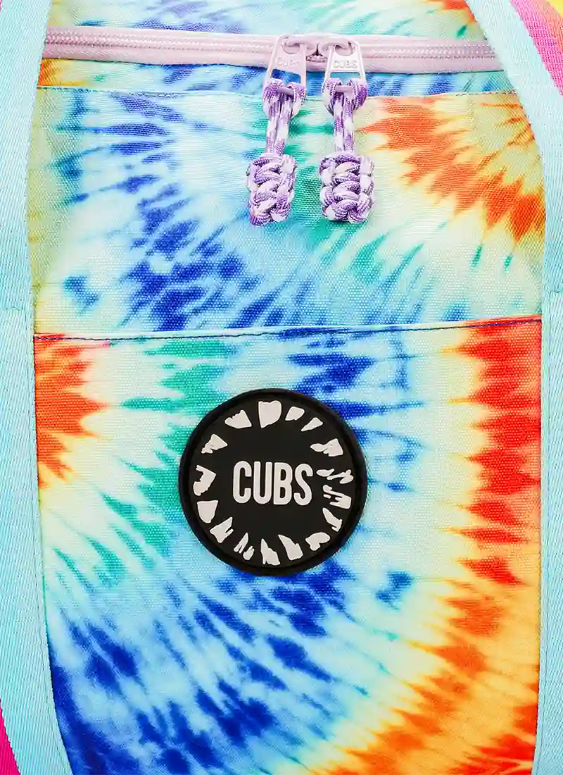 Lilac Dreams Tie Dye Weekender Duffel Bag
