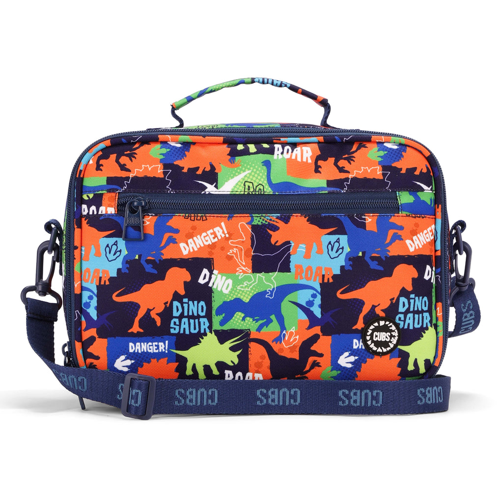Dino Blocks Junior Student Lunch bag