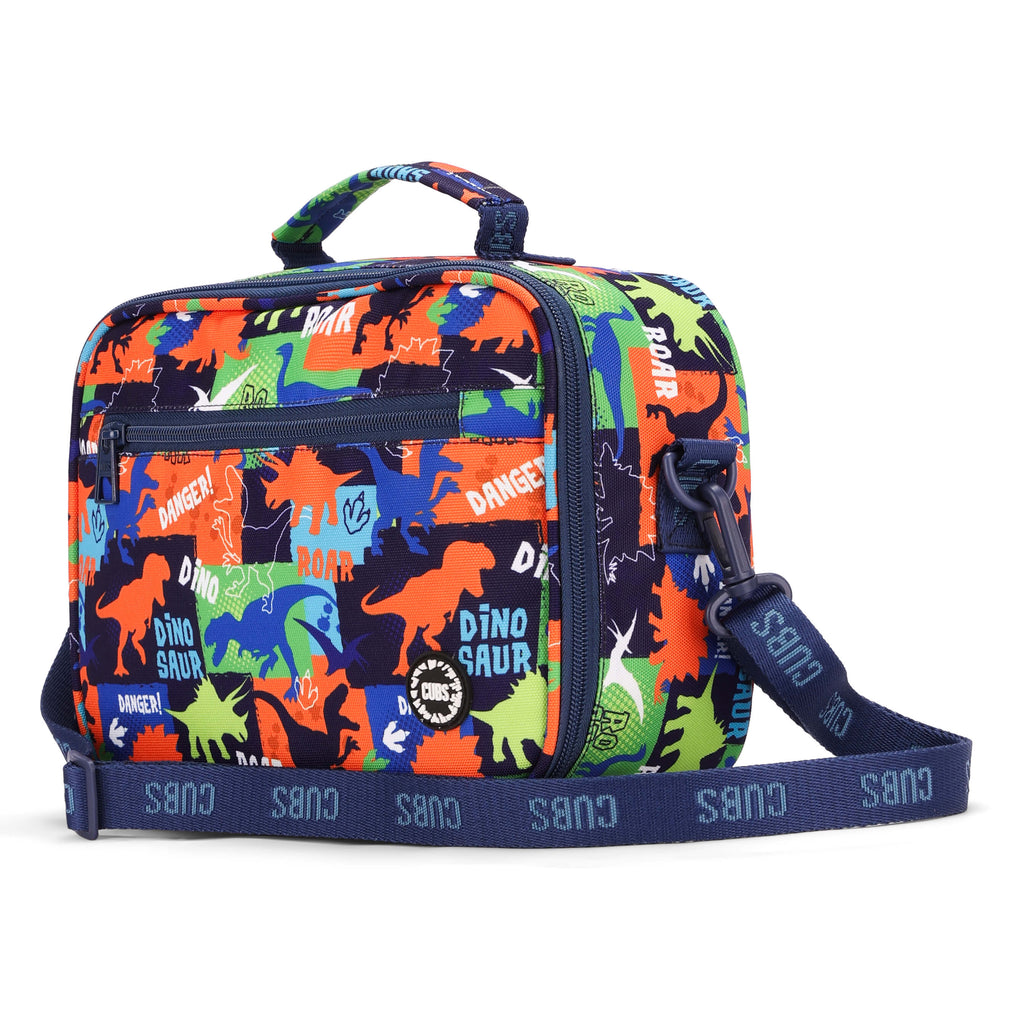 Dino Blocks Junior Student Lunch bag