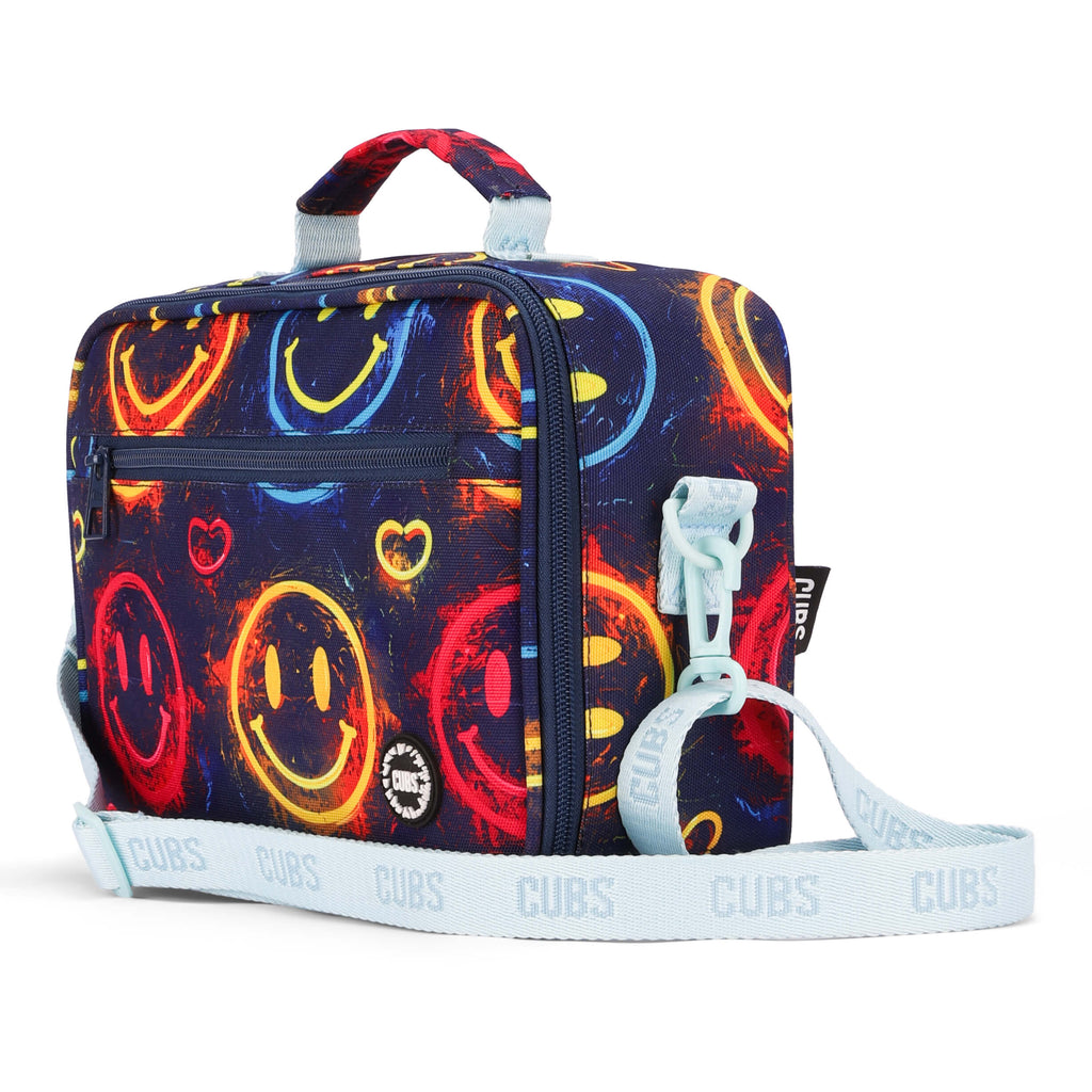 Neon Smiles Junior Student Lunch bag