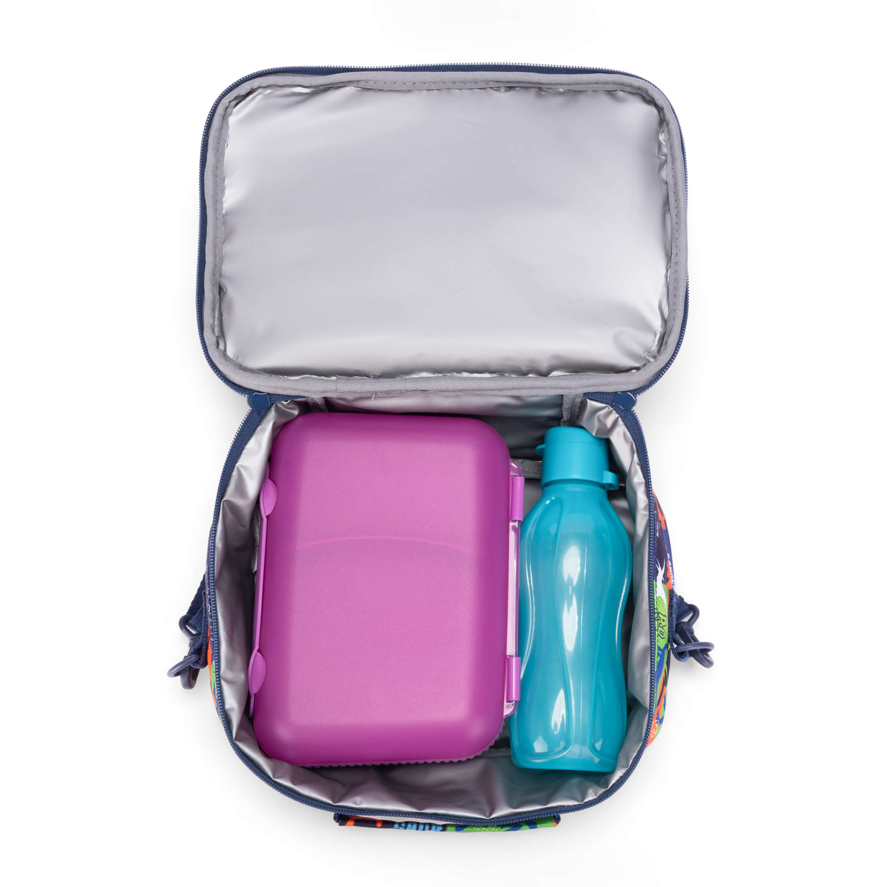Neon Smiles Junior Student Lunch bag