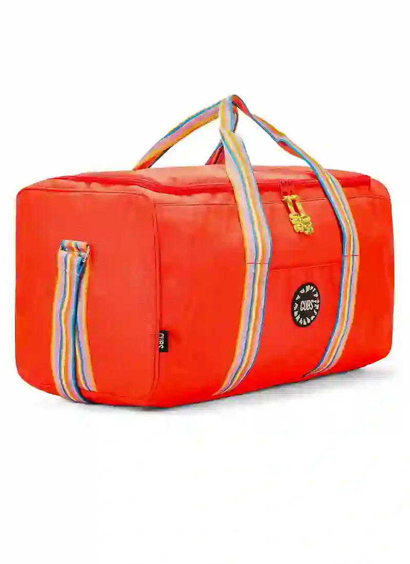 Peach Weekender Duffel Bag