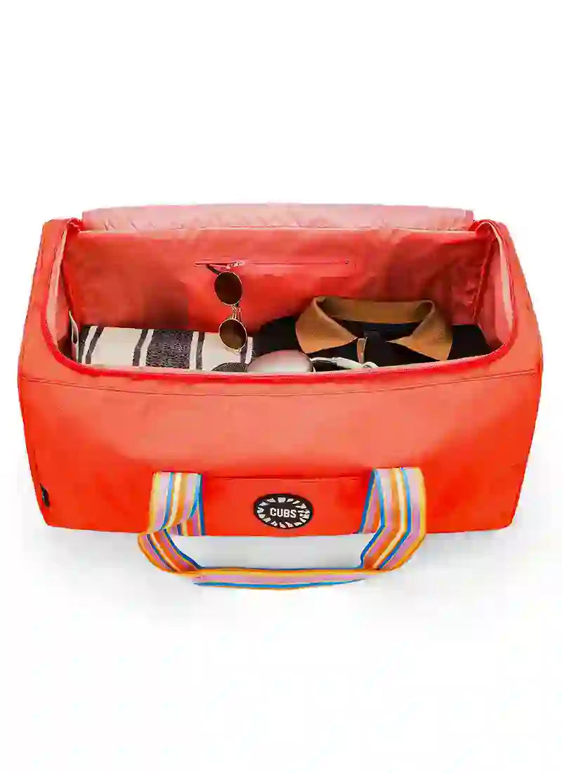 Peach Weekender Duffel Bag